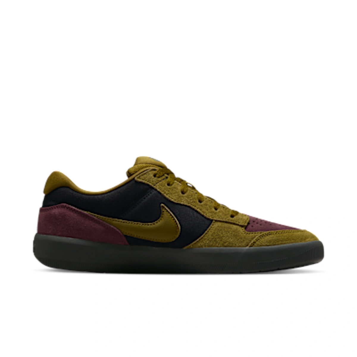 Nike SB Force 58 Black/Burgundy Crush/Off-Noir/Olive Flak