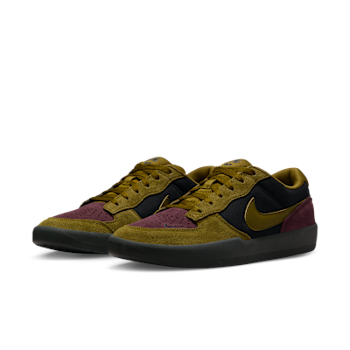 Nike SB Force 58 Black/Burgundy Crush/Off-Noir/Olive Flak