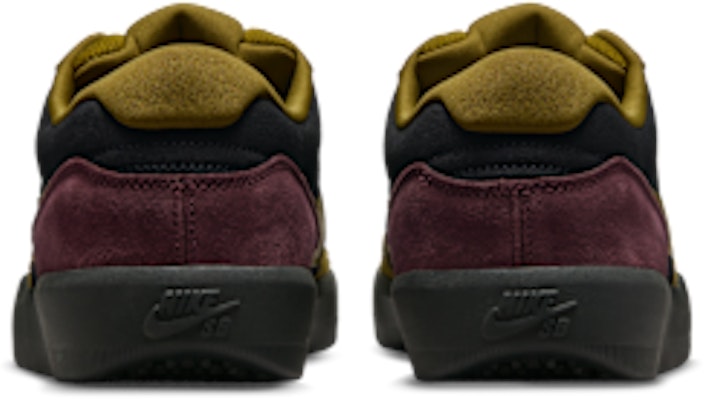 Nike SB Force 58 Black/Burgundy Crush/Off-Noir/Olive Flak DV5477-008 Details for Nike SB Force 58 Black/Burgundy Crush/Off-Noir/Olive Flak DV5477-008