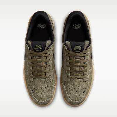 Shop Nike SB Force 58 Hijau Zaitun/Coklat Gelap/Hitam IQ8398-200