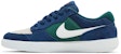 Nike SB Force 58 Navy Noble Green Lelaki Kasut Sukan. CZ2959-402