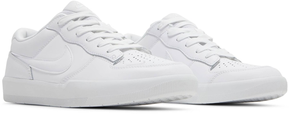 Nike SB Force 58 Premium 'Triple White' DH7505-100 Cheap Nike SB Force 58 Premium 'Triple White' DH7505-100
