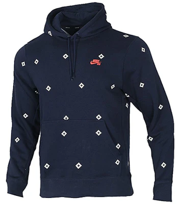 Nike SB Icon Fleece Pullover Hoodie Biru Tua Navy BV0881-451 Buy Nike SB Icon Fleece Pullover Hoodie Biru Tua Navy BV0881-451