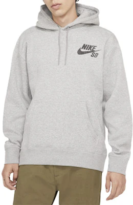 Nike SB Icon Logo Hoodie Abu Gelap Pullover CW7065-063 Buy Nike SB Icon Logo Hoodie Abu Gelap Pullover CW7065-063