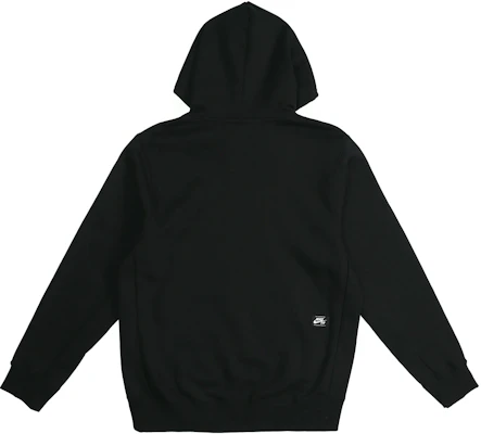Nike SB Icon Pullover Hoodie Skateboard Gaya Retro Hitam AJ9734-010 Lookbook Nike SB Icon Pullover Hoodie Skateboard Gaya Retro Hitam AJ9734-010