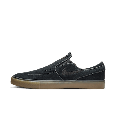 Nike SB Janoski+ Slip Black/Black/Dark Light Brown/Black FN5893-003