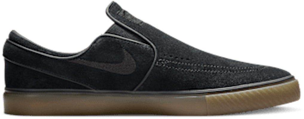 Nike SB Janoski+ 無鞋帶 黑色/黑色/深淺棕色/黑色 FN5893-003 Lookbook Nike SB Janoski+ 無鞋帶 黑色/黑色/深淺棕色/黑色 FN5893-003