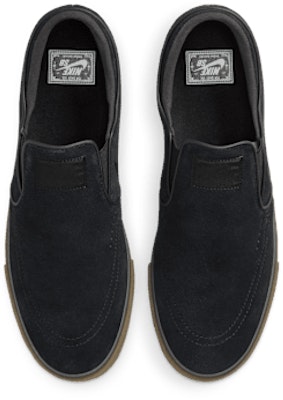 Nike SB Janoski+ 無鞋帶 黑色/黑色/深淺棕色/黑色 FN5893-003 Shop Nike SB Janoski+ 無鞋帶 黑色/黑色/深淺棕色/黑色 FN5893-003