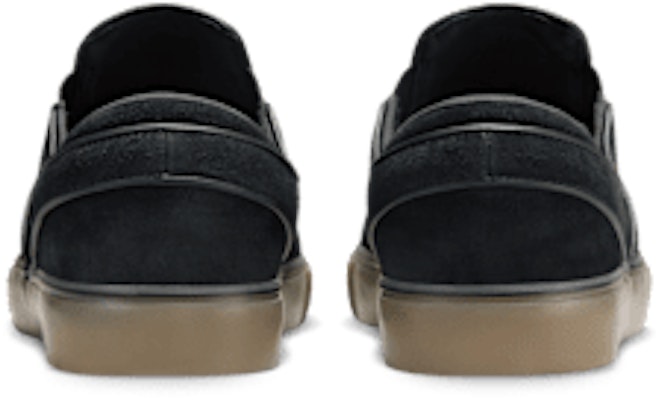Nike SB Janoski+ Slip Black/Black/Dark Light Brown/Black FN5893-003 Details for Nike SB Janoski+ Slip Black/Black/Dark Light Brown/Black FN5893-003