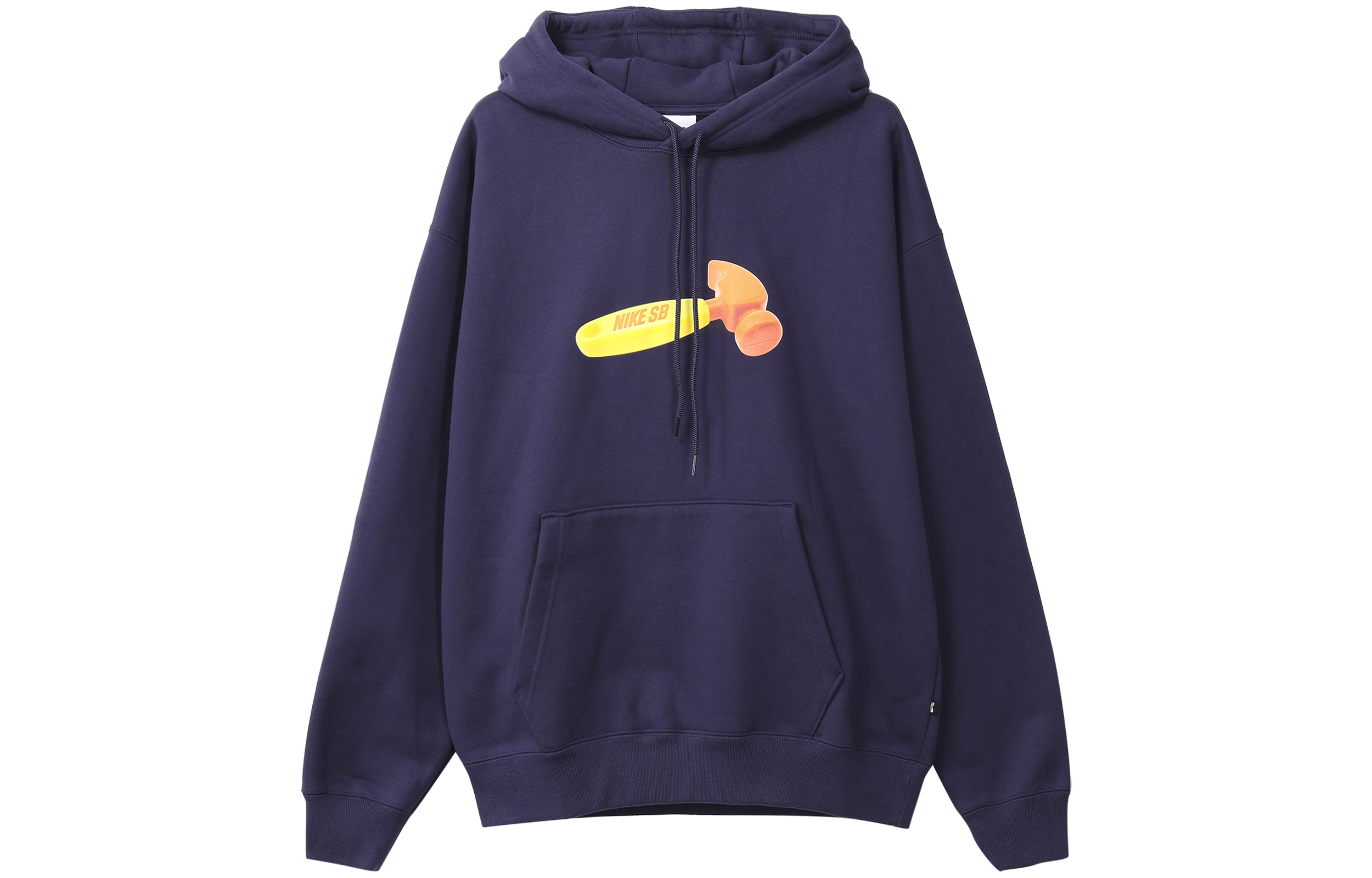 Nike SB Loose Fit Hoodie with Hammer Print Long Sleeves FQ2193-555