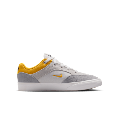 Nike SB Mallow Sneaker Platinum Tint/Wolf Gray/Summit White/University Gold 圖 3