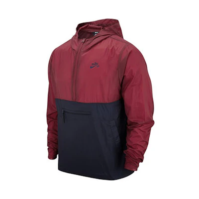 Nike SB Multicolor Skate Hoodie Jacket Red CT5327-677