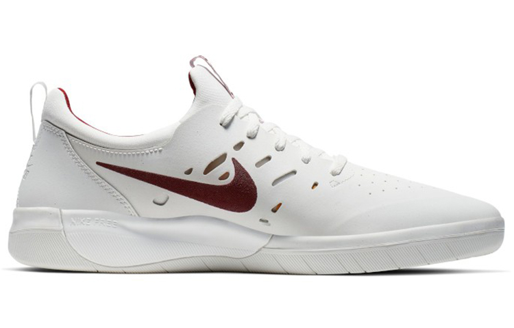 Order Nike SB Nyjah Free Summit White Team Crimson Herren Sneaker AA4272-102