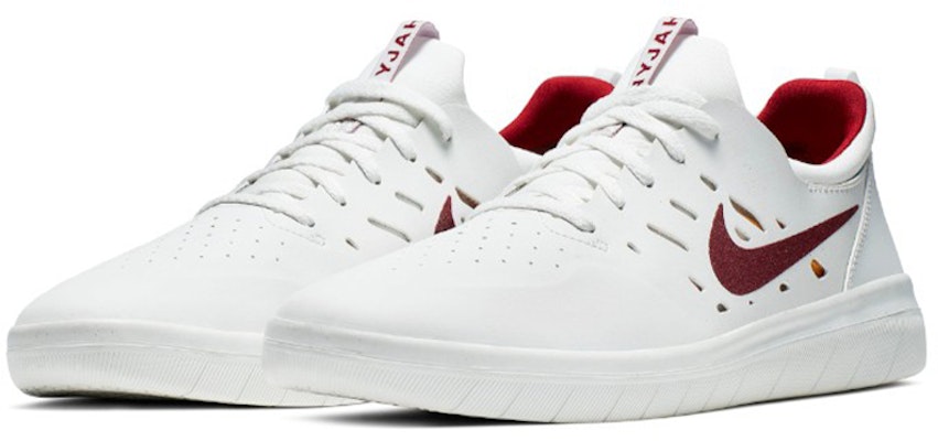 Nike SB Nyjah Free Summit White Team Crimson AA4272-102 Lookbook Nike SB Nyjah Free Summit White Team Crimson AA4272-102