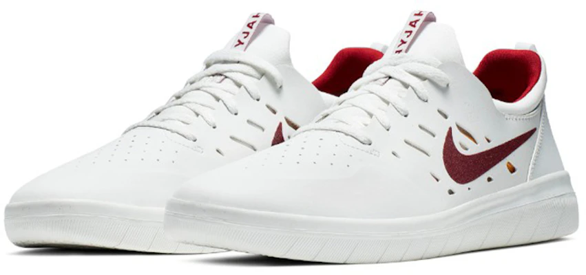 Nike SB Nyjah Free Summit White Team Crimson Herren Sneaker AA4272-102 Lookbook Nike SB Nyjah Free Summit White Team Crimson Herren Sneaker AA4272-102