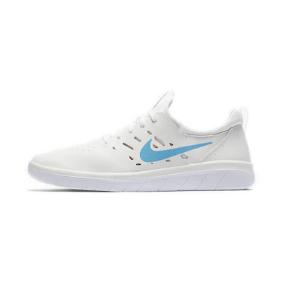 Nike SB Nyjah Summit White Light Blue Fury