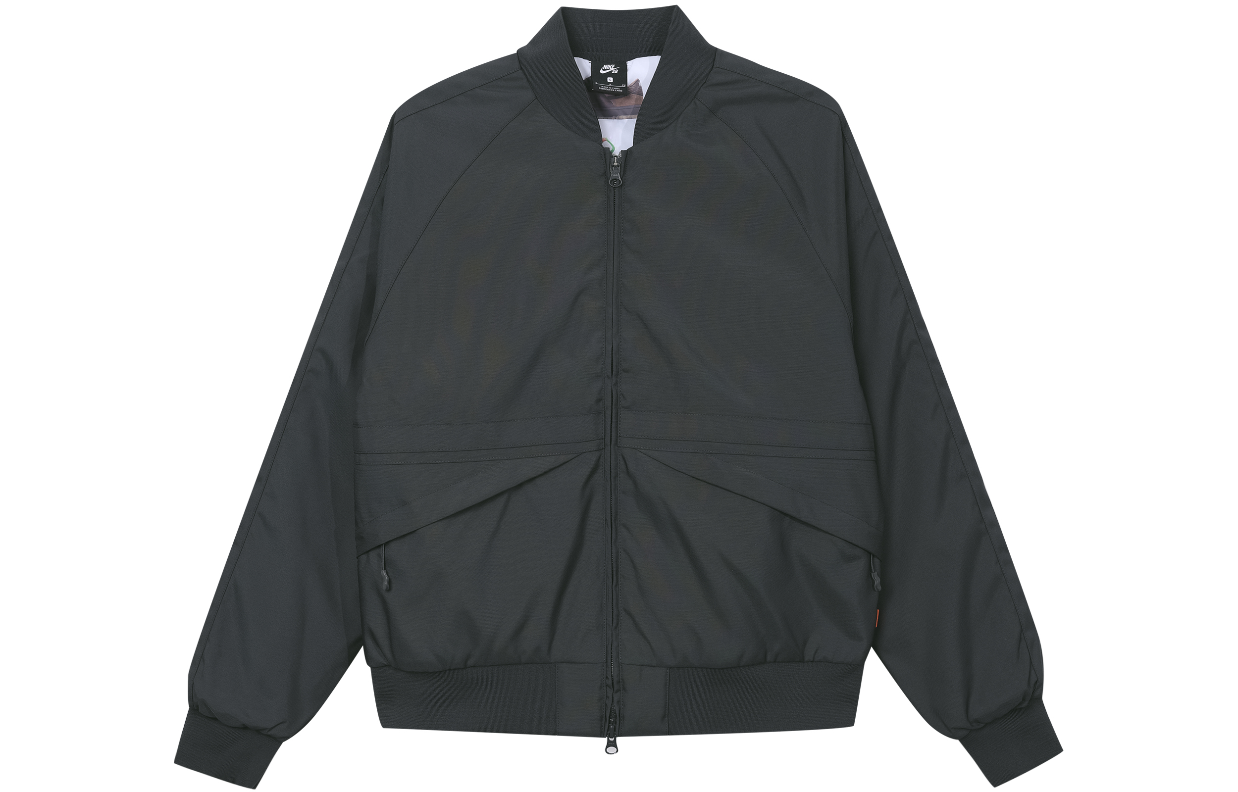 Nike SB Orange Label Dunk ISO Reversible Bomber Jacket Black () CV4357-084