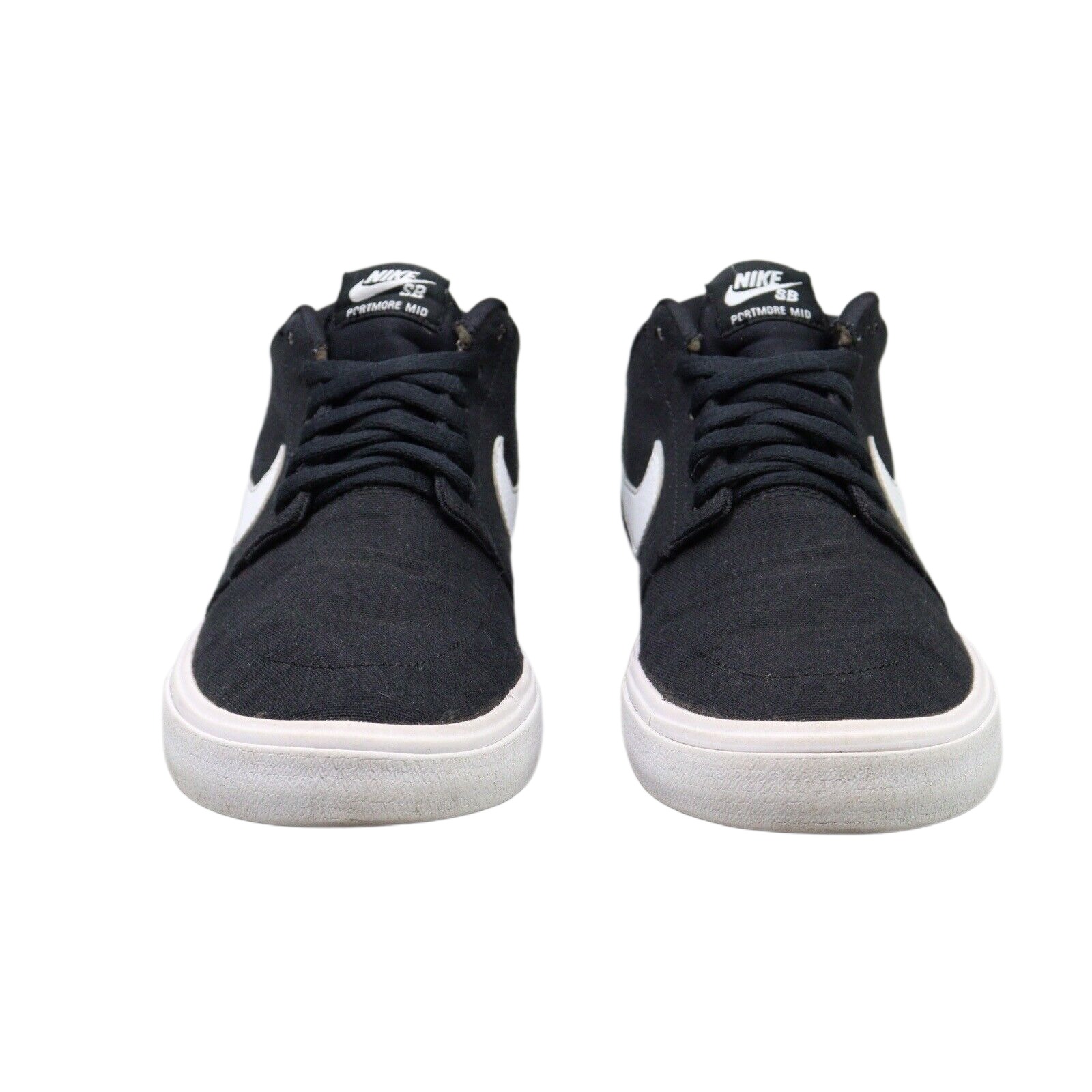 Lookbook Nike SB Portmore 2 Solarsoft Mid 'Negro Blanco' AQ7728-002