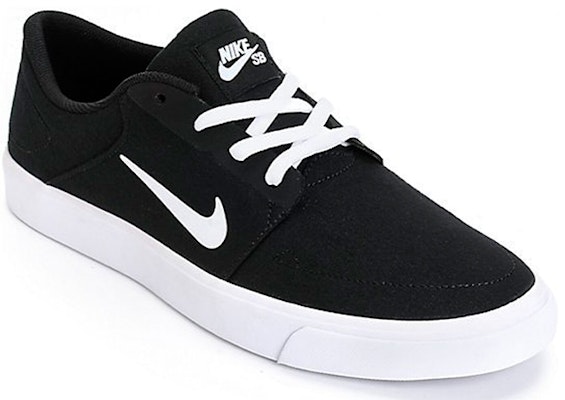 Nike SB Portmore Canvas White 'Black' 723874-003 Lookbook Nike SB Portmore Canvas White 'Black' 723874-003