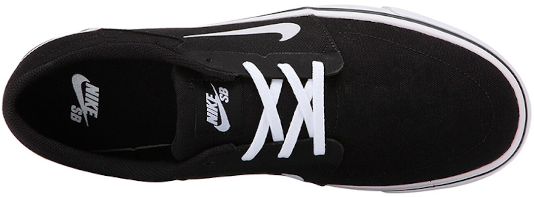 Nike SB Portmore Canvas White 'Black' 723874-003 Shop Nike SB Portmore Canvas White 'Black' 723874-003