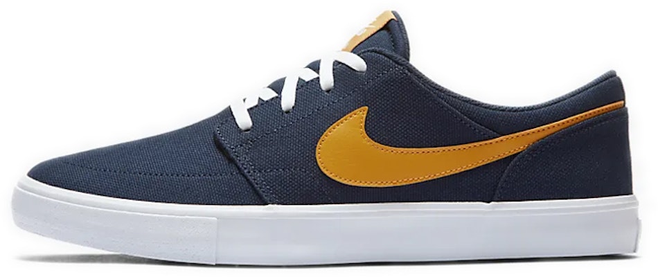 Nike SB Skateboard Portmore II Solar CNVS 'Blue Yellow' 880268-401 Buy Nike SB Skateboard Portmore II Solar CNVS 'Blue Yellow' 880268-401