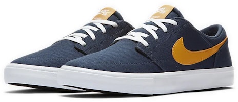 耐克SB滑板鞋Portmore II Solar CNVS '蓝黄' 880268-401 Lookbook 耐克SB滑板鞋Portmore II Solar CNVS '蓝黄' 880268-401
