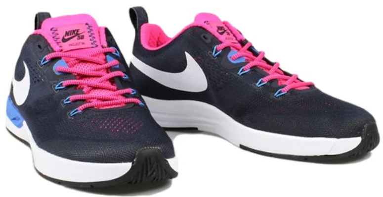 Nike SB Project BA R/R Dark Obsidian/White ‘Hyper Pink’ 654892-416 Lookbook Nike SB Project BA R/R Dark Obsidian/White ‘Hyper Pink’ 654892-416