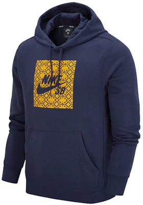 Nike SB Pullover Hoodie Fleece Biru Tua Sweatshirt Kasual CZ3539-451 Buy Nike SB Pullover Hoodie Fleece Biru Tua Sweatshirt Kasual CZ3539-451