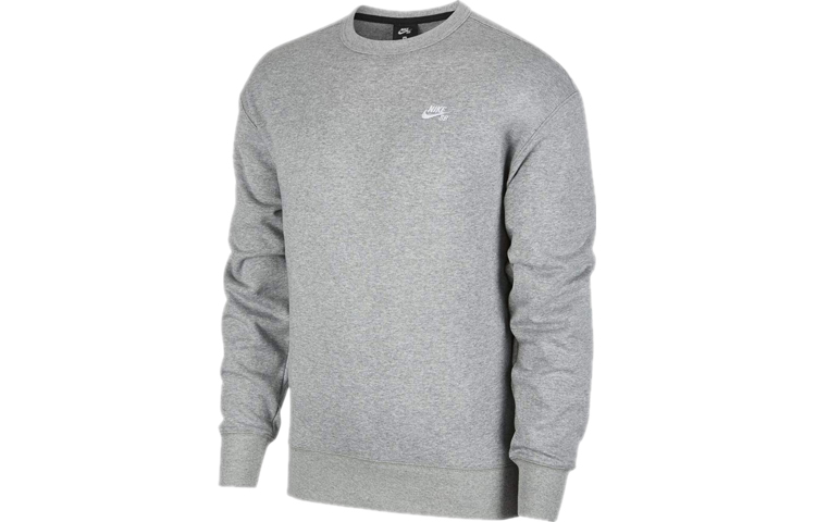 Nike SB Pullover Hoodie Men’s Grey Multicolor Skateboarding Style CK5124-063