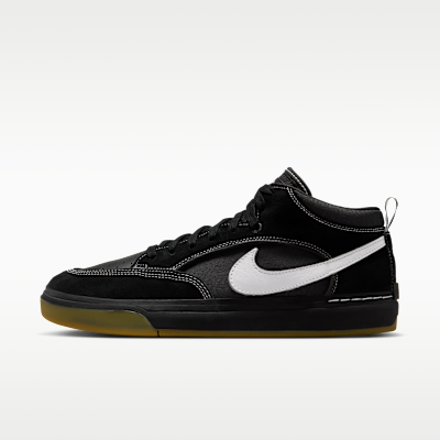 Nike SB React Leo Black/Black/Gum Light Brown/White DX4361-005
