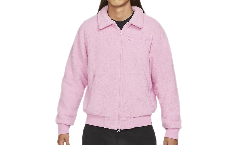 Nike SB Sherpa Solid Color Skateboarding Jacket Pink () CK5286-629