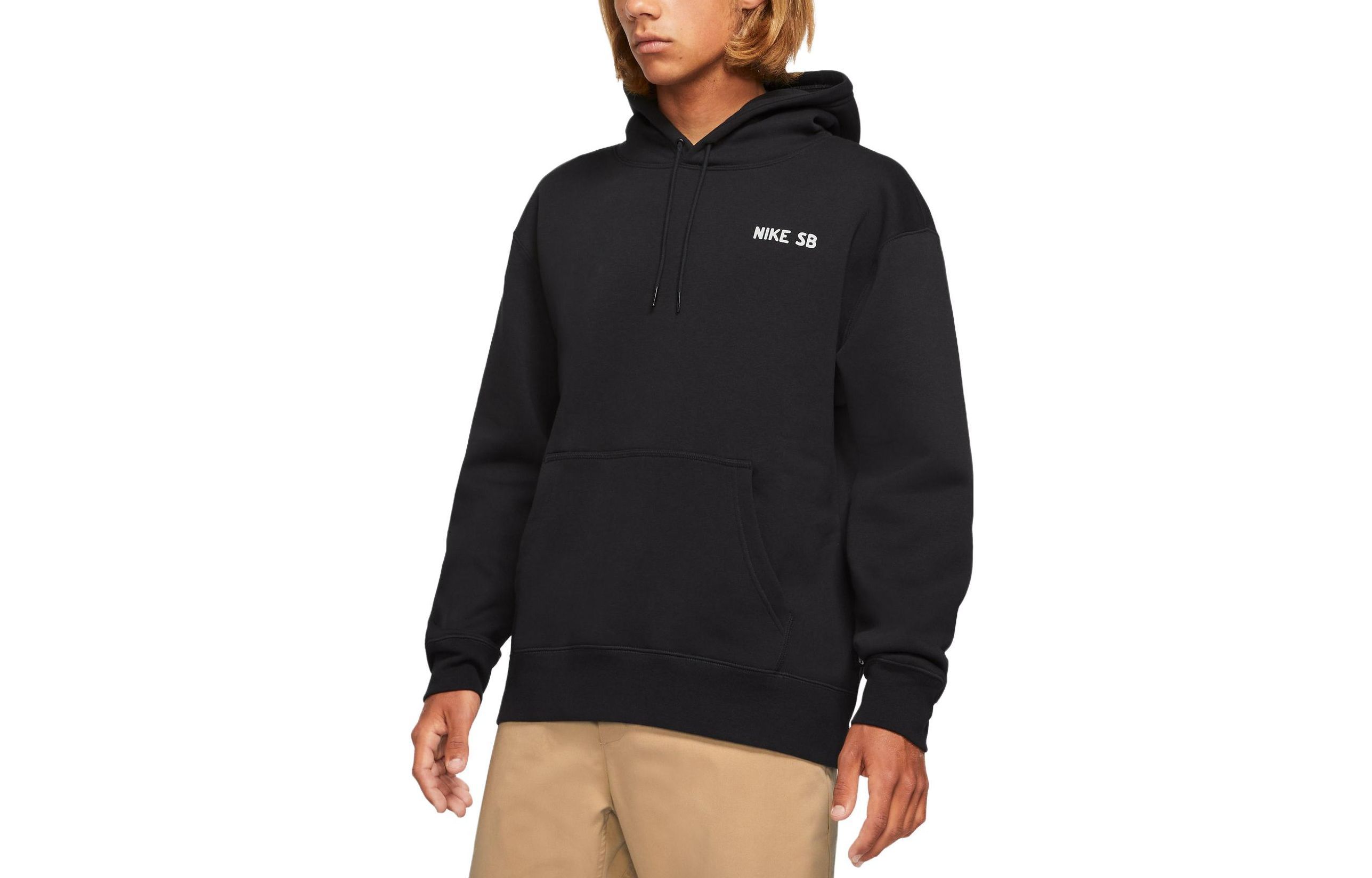 Nike SB Skate Hoodie Black/Anthracite Casual Long Sleeve Pullover DJ1044-010