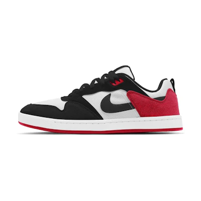 Nike SB Skateboard Alleyoop Black Toe 'Black White Red'
