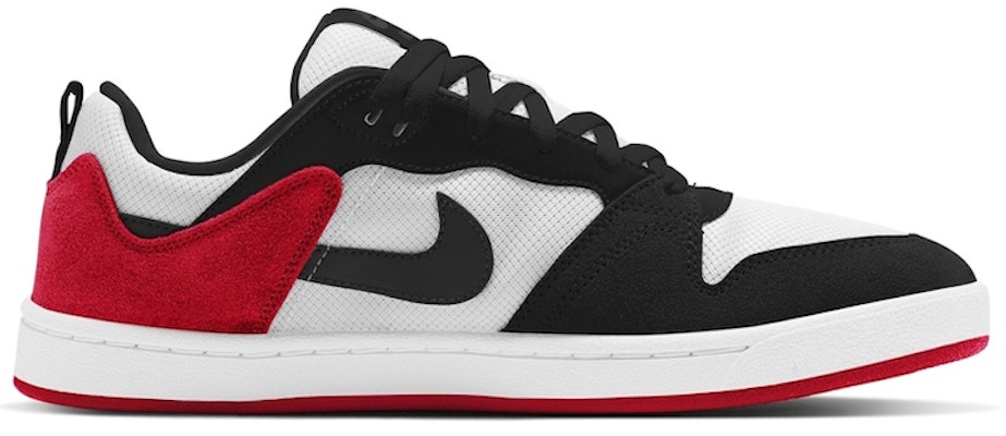 Nike SB Skateboard Alleyoop Hujung Hitam 'Hitam Putih Merah' CJ0082-102 Order Nike SB Skateboard Alleyoop Hujung Hitam 'Hitam Putih Merah' CJ0082-102