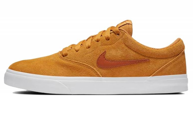 Nike SB Skateboard Charge Suede 'Brown Yellow' CT3463-700