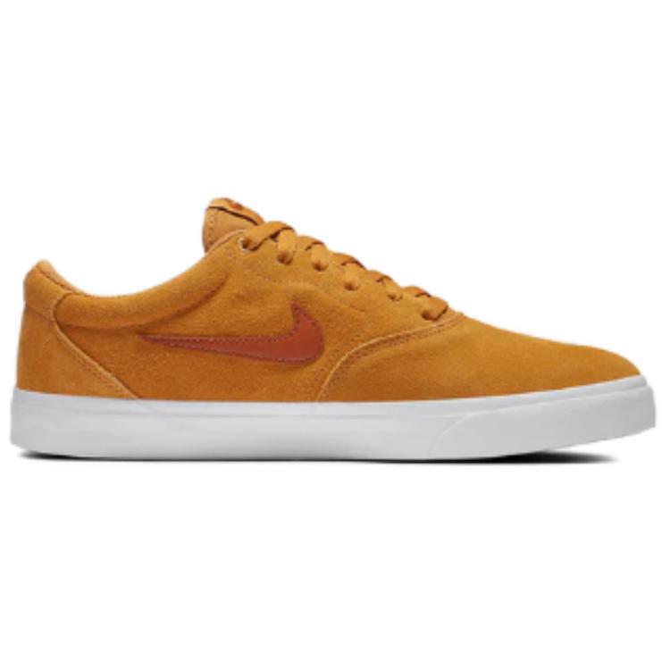 Order Nike SB Skateboard Charge Suede ''Braun Gelb'' CT3463-700