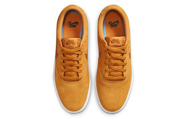 Shop Nike SB Skateboard Charge Suede ''Braun Gelb'' CT3463-700