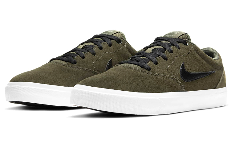 Lookbook Nike SB Skateboard Charge Wildleder Grün ''Olive'' CT3463-300