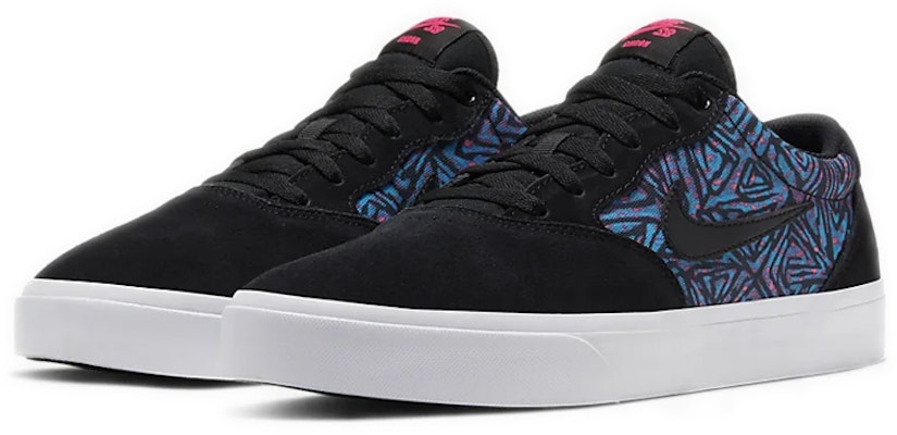 Nike SB Chron SLR PRM 復古拼接休閒 低幫 滑板鞋 男女同款 黑藍 Lookbook Nike SB Chron SLR PRM 復古拼接休閒 低幫 滑板鞋 男女同款 黑藍