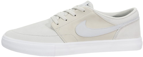 Nike SB Skateboard Portmore 2 Solar Low-Top Sneakers Grey/ 'White' 880266-041 Nike SB Skateboard Portmore 2 Solar Low-Top Sneakers Grey/ 'White' 880266-041