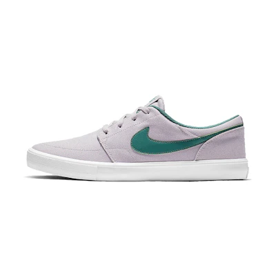 Nike SB Skateboard Portmore II Solar CNVS 'Gray White Black'