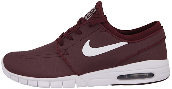 Nike SB Skateboard Stefan Janoski Max Cuero 'Rojo Vino Blanco' 685299-611 Buy Nike SB Skateboard Stefan Janoski Max Cuero 'Rojo Vino Blanco' 685299-611