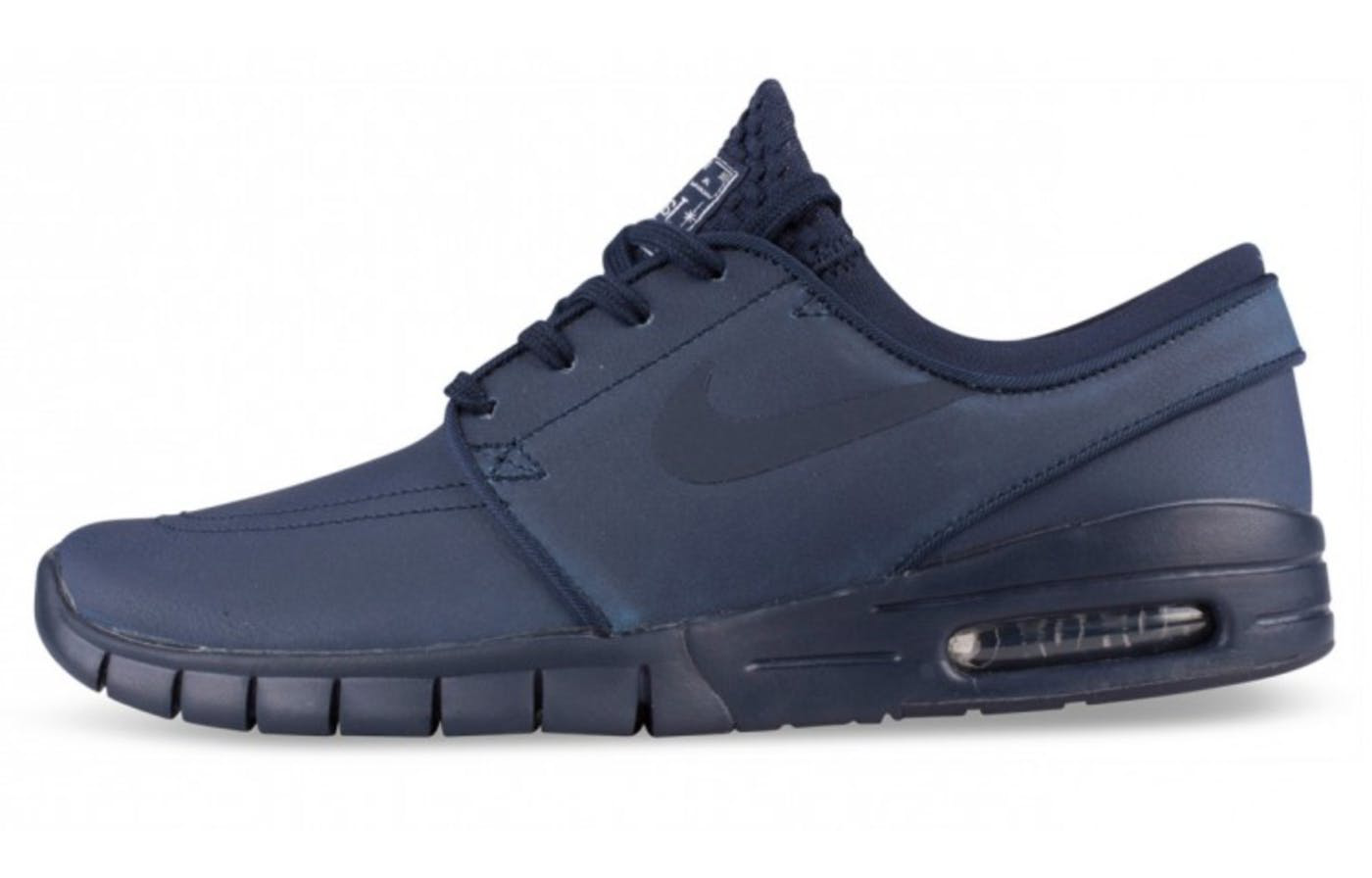 Nike SB Skateboard Stefan Janoski Max Leather Obsidian 'Black White' 685299-401YC