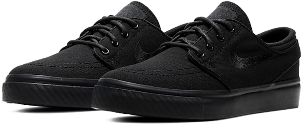 (Youth) Nike SB Skateboard Stefan Janoski 'Black' 525104-024 Lookbook (Youth) Nike SB Skateboard Stefan Janoski 'Black' 525104-024