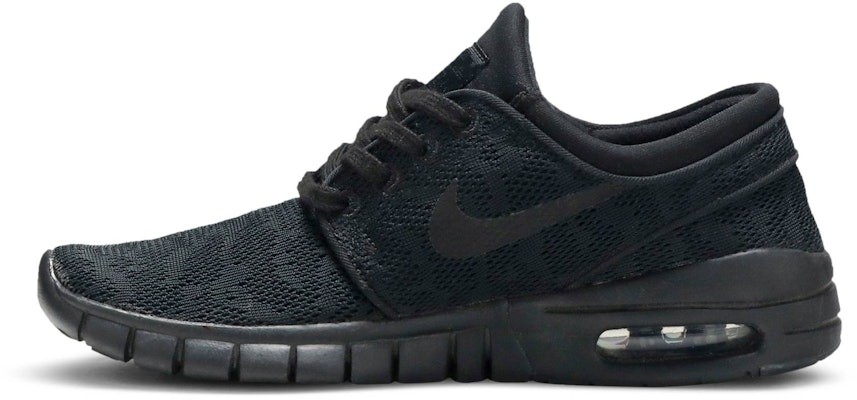 Nike SB Stefan Janoski Max 'Triple Black' Hitam Pekat 631303-099 Lookbook Nike SB Stefan Janoski Max 'Triple Black' Hitam Pekat 631303-099