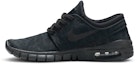 Lookbook Nike SB Stefan Janoski Max 'Triple Black' Lelaki Kasut Hitam Triple Ton. 631303-099