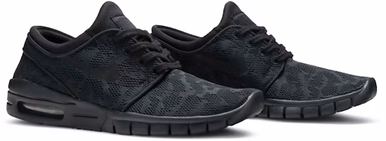 Cheap Nike SB Stefan Janoski Max 'Triple Black' Zapatillas Negras Completas 631303-099
