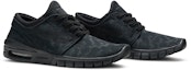 Cheap Nike SB Stefan Janoski Max 'Triple Black' Lelaki Kasut Hitam Triple Ton. 631303-099