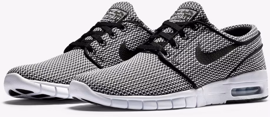Nike SB Stefan Janoski Max Hitam Putih 631303-005 Order Nike SB Stefan Janoski Max Hitam Putih 631303-005