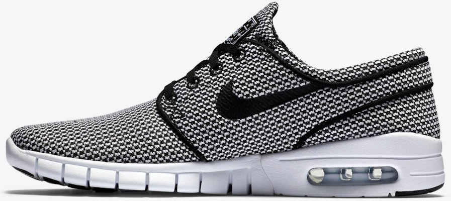 ナイキSB ステファン ジャノスキ マックス 黒白 (Nike SB Stefan Janoski Max 黒白) 631303-005 Shop ナイキSB ステファン ジャノスキ マックス 黒白 (Nike SB Stefan Janoski Max 黒白) 631303-005